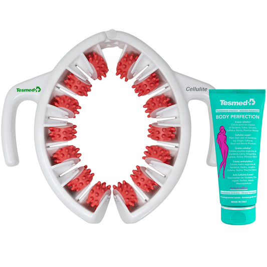 tesmed cellulite rosa + crema body perfection